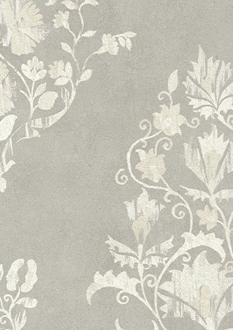 Sicilia Pewter Mediterranea Wallpaper by Lewis & Wood