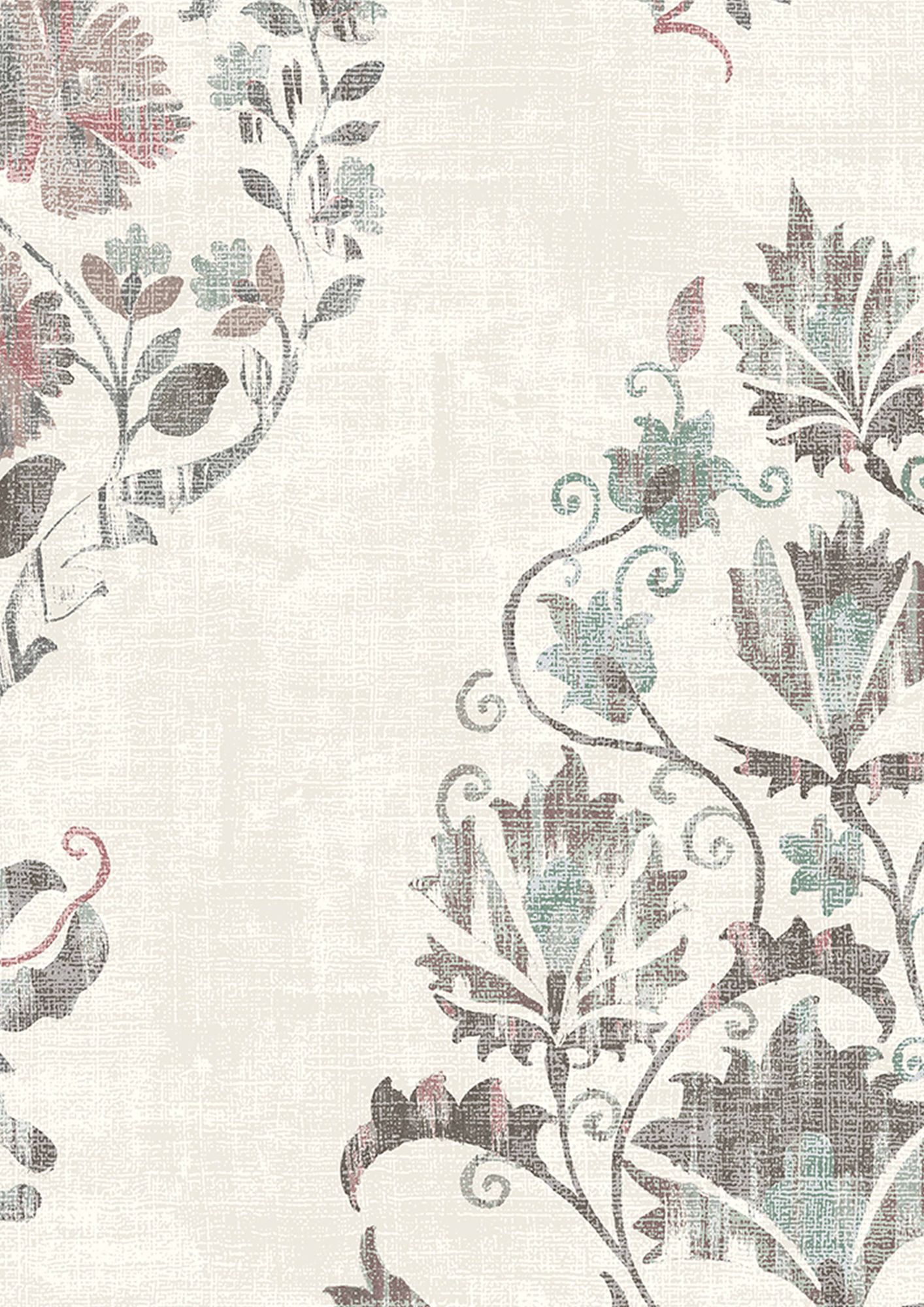Sicilia Tea Rose Mediterranea Wallpaper by Lewis & Wood