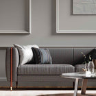 130690 Polka Pebble Charcoal Fabric by Harlequin