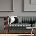 130680 Tessalate Charcoal Stone Onyx Fabric by Harlequin