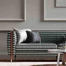 130680 Tessalate Charcoal Stone Onyx Fabric by Harlequin