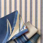 Somerton Stripe Print Club Wallpaper by Mulberry Home
