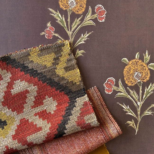 Somerton Print Club Wallpaper by Mulberry Home