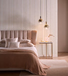 W0211/03 Striatus Parchment Expressions Wallpaper by Clarke & Clarke