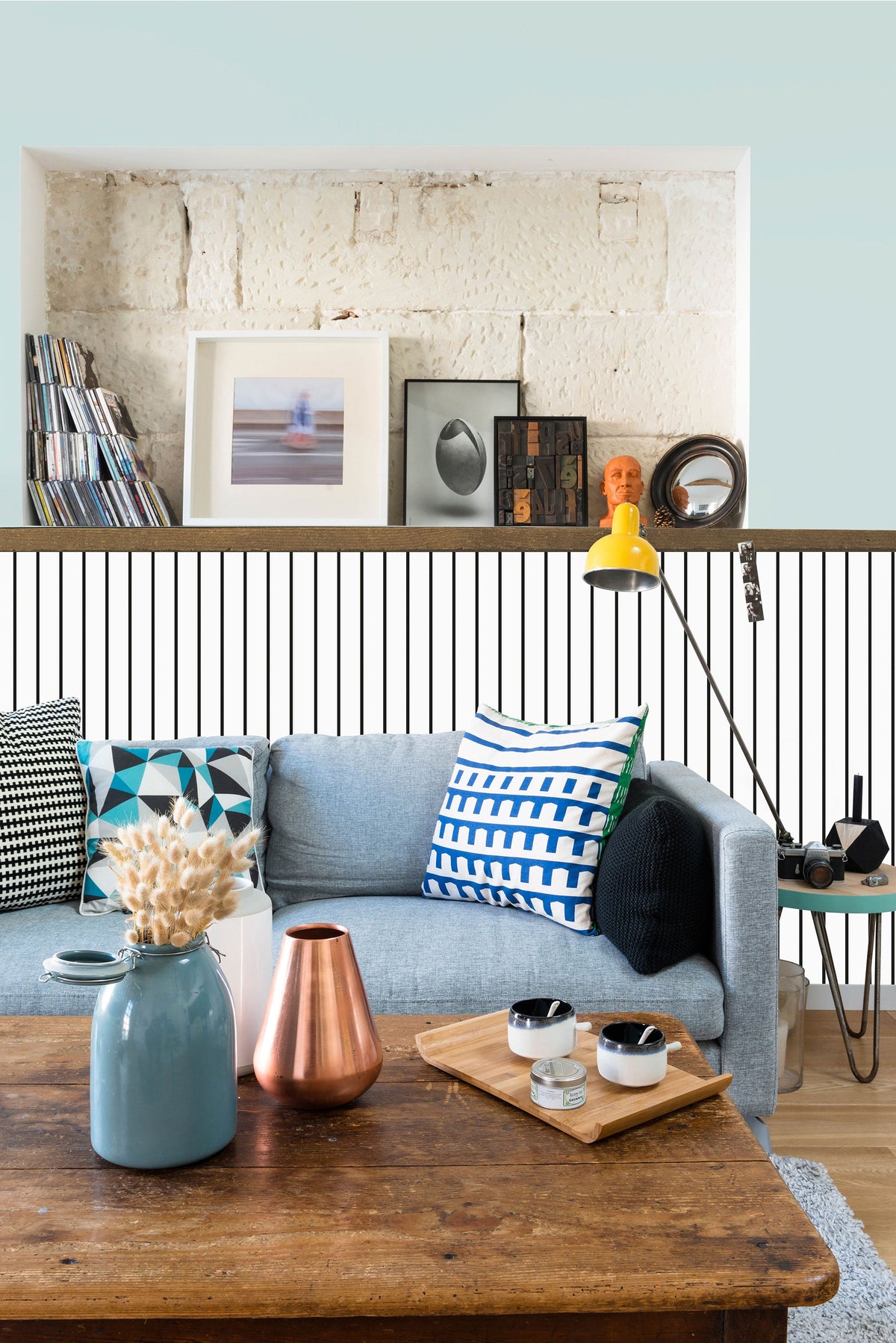 TI3601-1 Hilo Black Tilde Wallpaper by Tres Tintas
