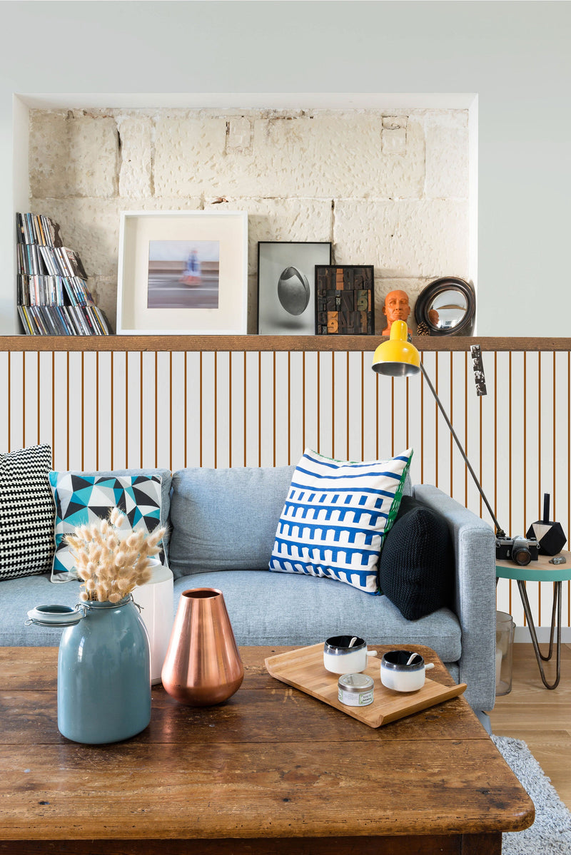 Hilo Yellow Tilde Wallpaper by Tres Tintas