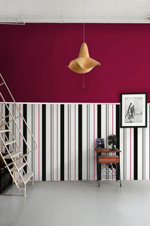TI3604-3 Razz Black, Fuchsia Tilde Wallpaper by Tres Tintas