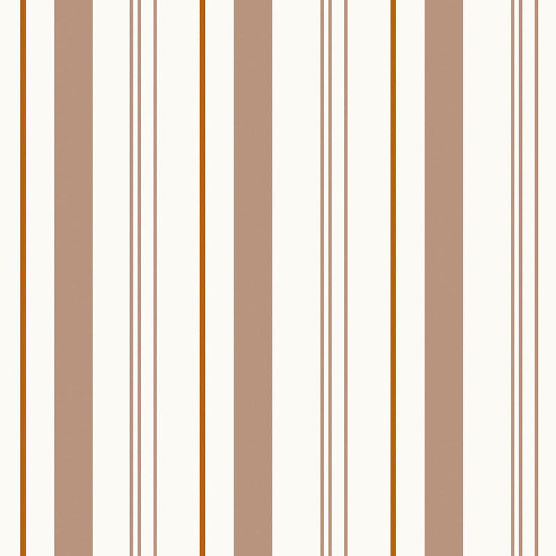 Razz Brown, Ochre Tilde Wallpaper by Tres Tintas