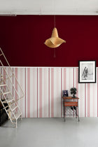 TI3604-5 Razz Pink, Red Tilde Wallpaper by Tres Tintas