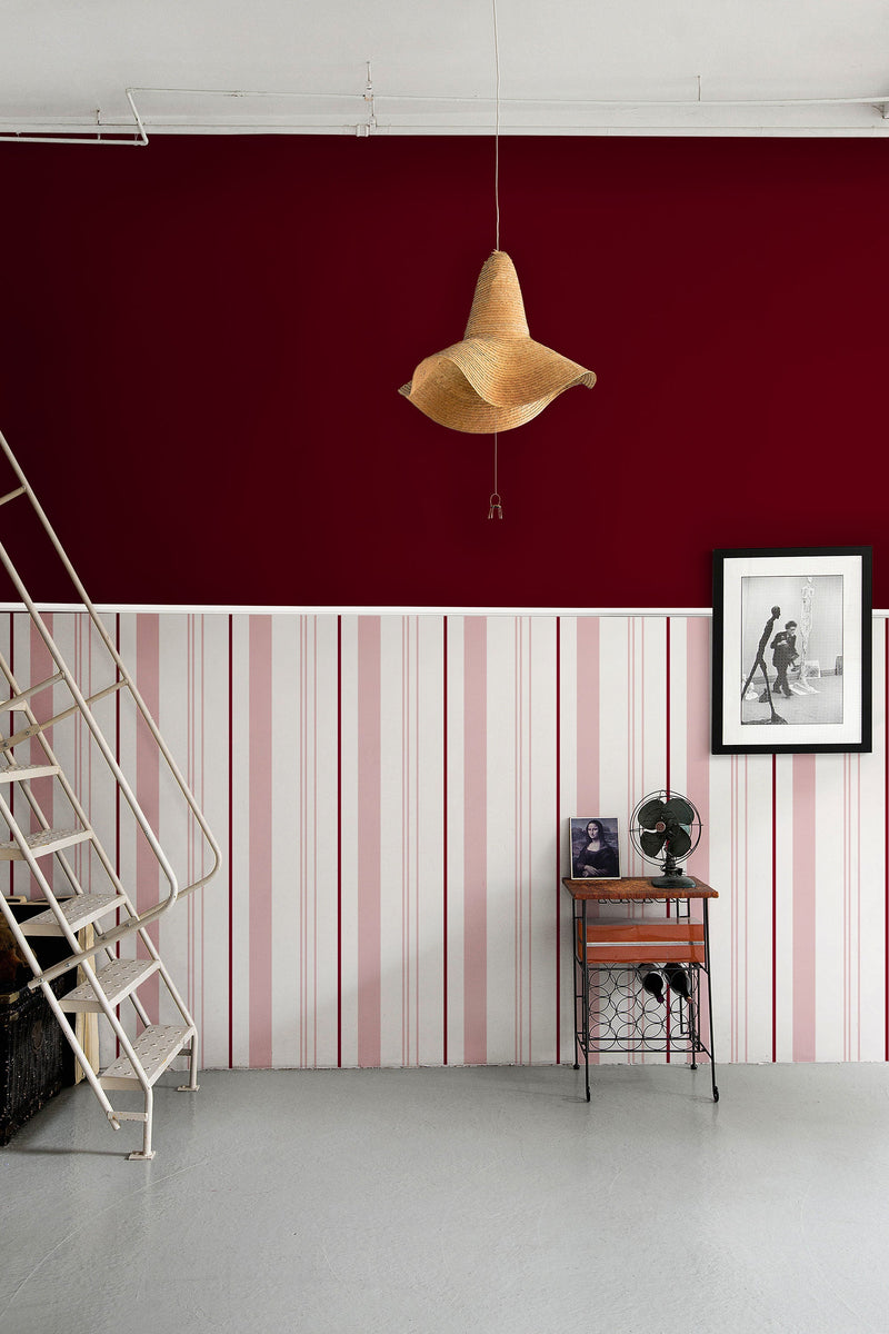 Razz Pink, Red Tilde Wallpaper by Tres Tintas
