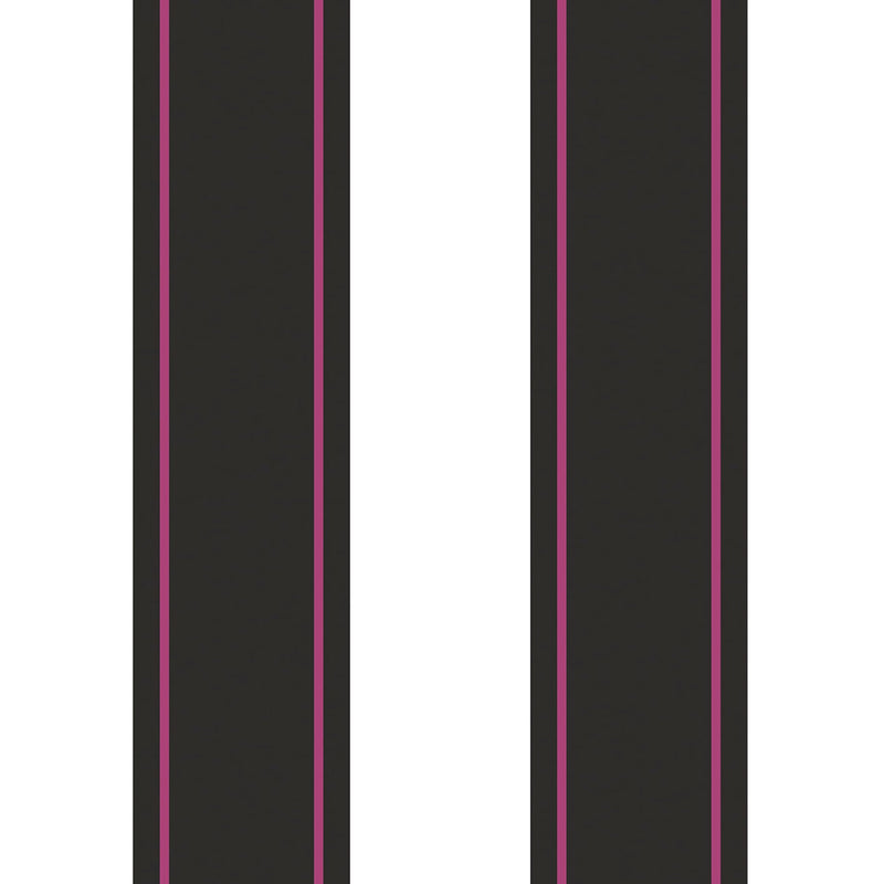 Sinus Black, Fuchsia Tilde Wallpaper by Tres Tintas