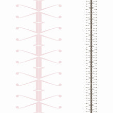 TI3606-3 Nota  Pink, Brown Tilde Wallpaper by Tres Tintas