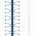 Nota  Blue, Green Tilde Wallpaper by Tres Tintas