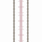 TI3607-2 Vía Pink, Brown Tilde Wallpaper by Tres Tintas