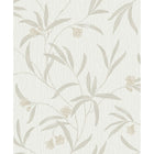 41330 Tiffany Floral White / Cream Wallpaper by Belgravia