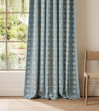 NPOF134840 Tiles Cornflower Pomona Fabric by Scion