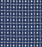 NPOF134838 Tiles Indigo Pomona Fabric by Scion