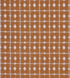 NPOF134841 Tiles Rust Pomona Fabric by Scion