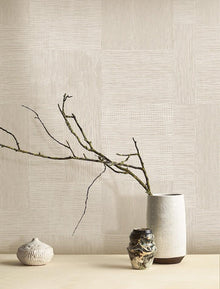 TRA201 Traces Sand Wallpaper by Masureel