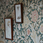 217209 Trent Emery Walker's House Teal Wallpaper by Morris & Co
