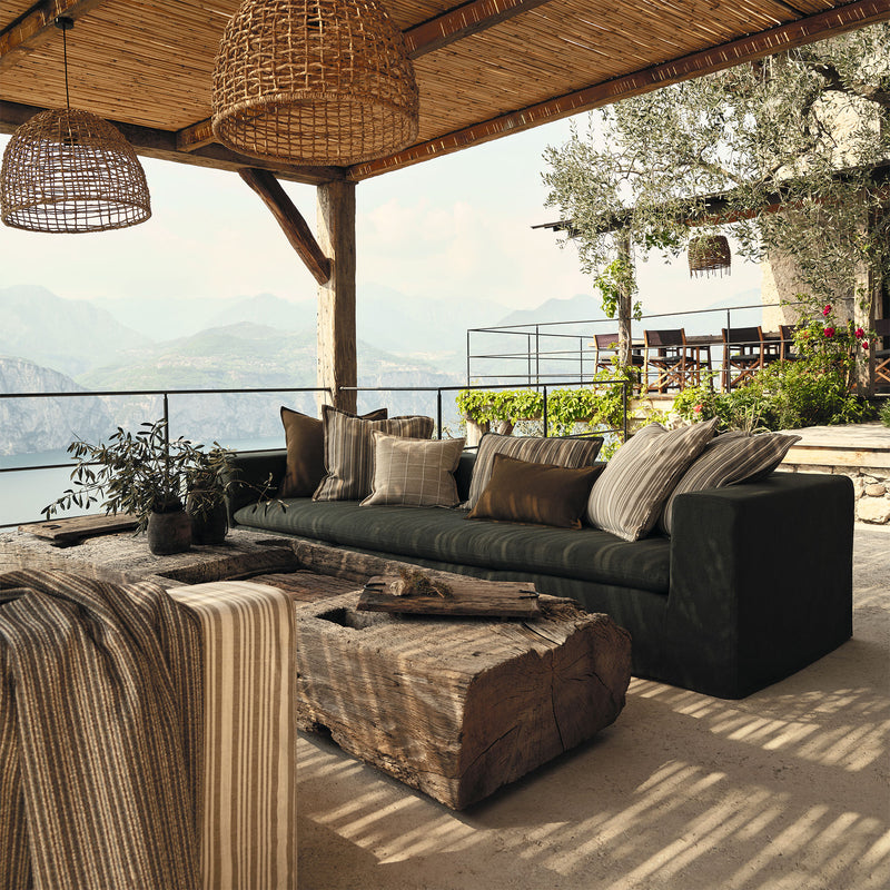 Veranda Beach Veranda III Fabric by Mark Alexander