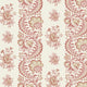 Beaumont Floral Stripe Ruby Jardin Wallpaper by York Wallcoverings