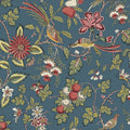 Parterre Jacobean Indigo Jardin Wallpaper by York Wallcoverings