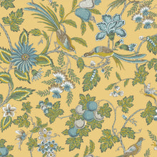Parterre Jacobean Light Yellow Jardin Wallpaper by York Wallcoverings