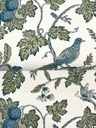 Parterre Jacobean Blue Jardin Wallpaper by York Wallcoverings
