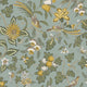Parterre Jacobean Light Blue Jardin Wallpaper by York Wallcoverings