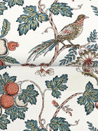 Parterre Jacobean Coral Jardin Wallpaper by York Wallcoverings