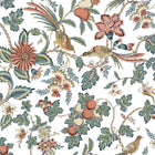 Parterre Jacobean Coral Jardin Wallpaper by York Wallcoverings