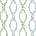 Laureate Vine Trellis Light Green Jardin Wallpaper by York Wallcoverings