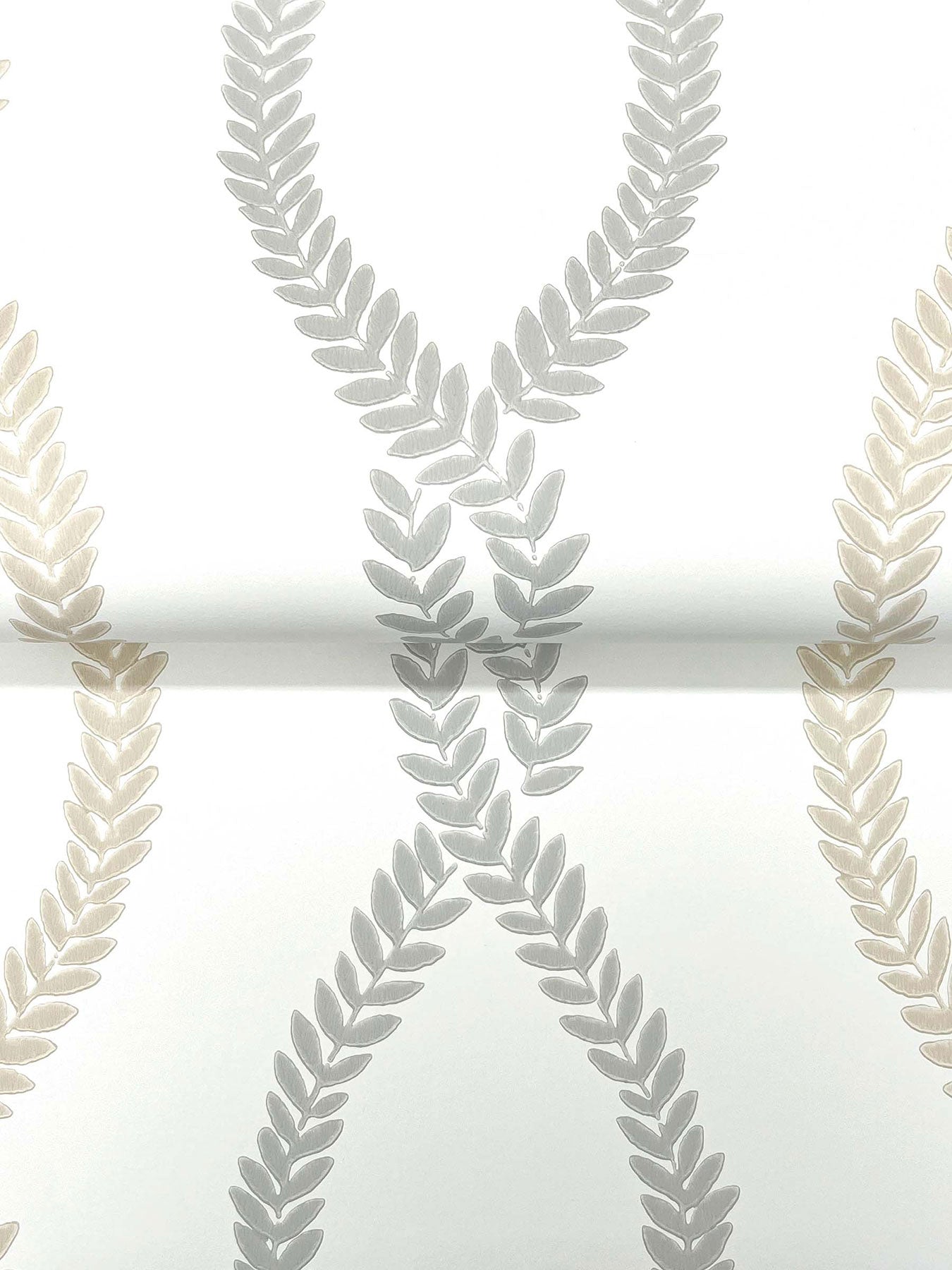Laureate Vine Trellis Neutral Jardin Wallpaper by York Wallcoverings