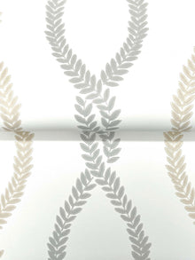 Laureate Vine Trellis Neutral Jardin Wallpaper by York Wallcoverings
