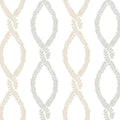 Laureate Vine Trellis Neutral Jardin Wallpaper by York Wallcoverings