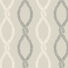 Laureate Vine Trellis Grey Jardin Wallpaper by York Wallcoverings