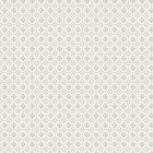 Priti Floral Grid Grey Jardin Wallpaper by York Wallcoverings