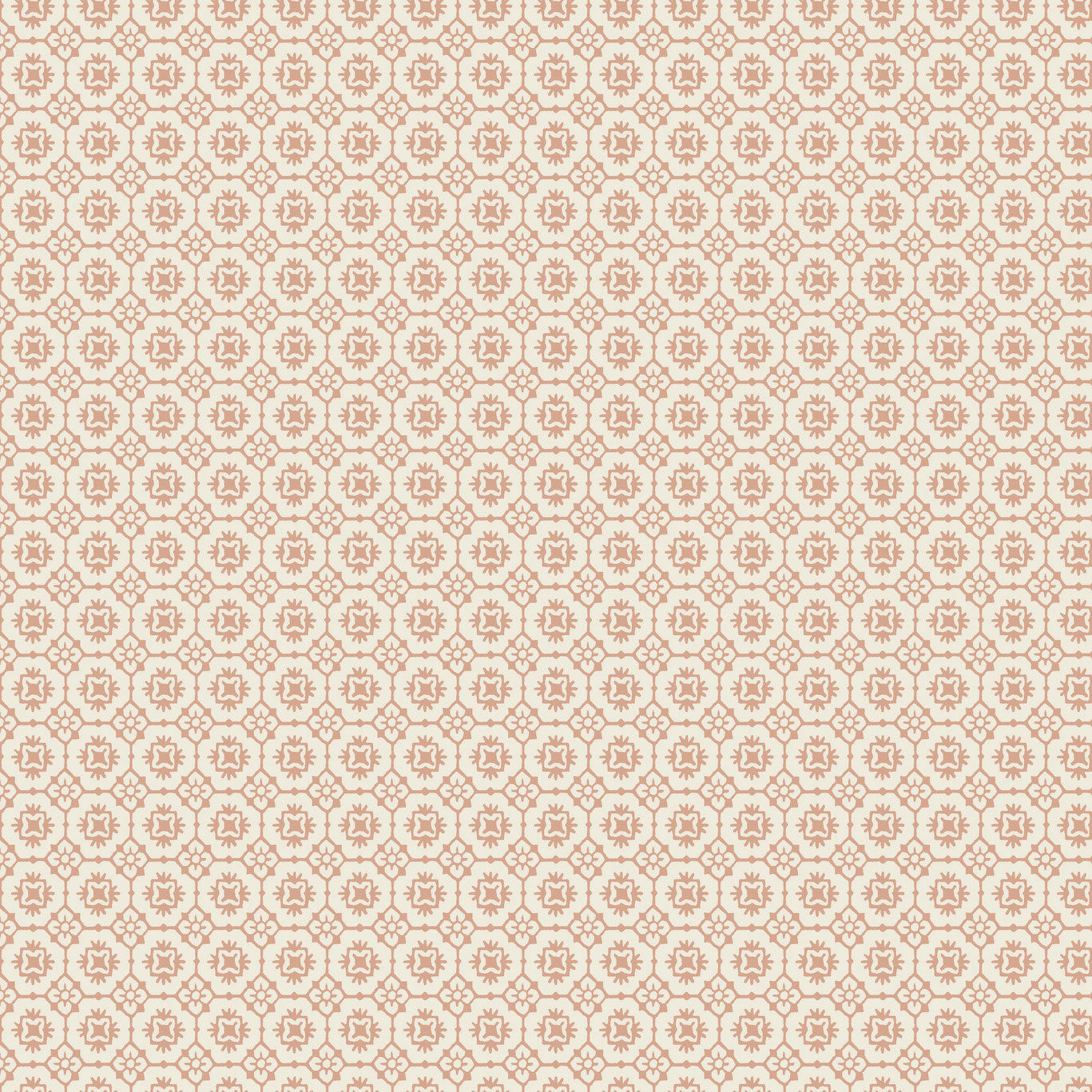 Priti Floral Grid Rose Jardin Wallpaper by York Wallcoverings