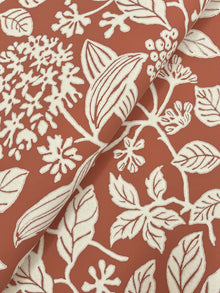 Rowen Botanical Ruby Jardin Wallpaper by York Wallcoverings