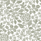 Rowen Botanical Olive Jardin Wallpaper by York Wallcoverings