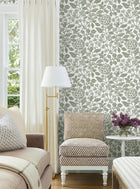 Rowen Botanical Olive Jardin Wallpaper by York Wallcoverings