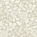Rowen Botanical Taupe Jardin Wallpaper by York Wallcoverings