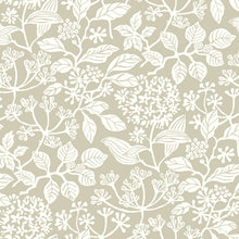 Rowen Botanical Taupe Jardin Wallpaper by York Wallcoverings