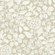 Rowen Botanical Taupe Jardin Wallpaper by York Wallcoverings