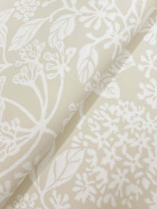 Rowen Botanical Beige Jardin Wallpaper by York Wallcoverings