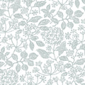 Rowen Botanical Light Blue Jardin Wallpaper by York Wallcoverings
