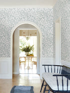 Rowen Botanical Light Blue Jardin Wallpaper by York Wallcoverings