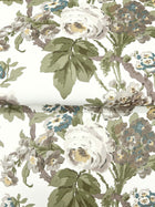 Beatrix Vintage Floral Neutral Jardin Wallpaper by York Wallcoverings