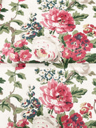 Beatrix Vintage Floral Fuchsia Jardin Wallpaper by York Wallcoverings